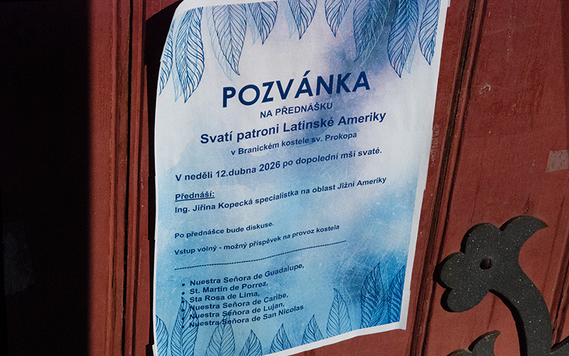 Přednáška Svatí patroni Latinské Ameriky
